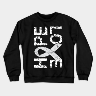 Lung cancer awareness Hope and Love T shirt Crewneck Sweatshirt
